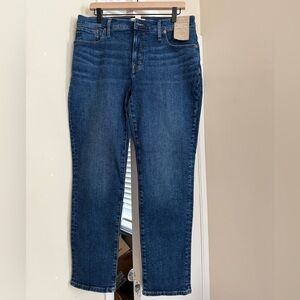 NEW Madewell Mid-Rise Perfect Vintage Jean, size 30